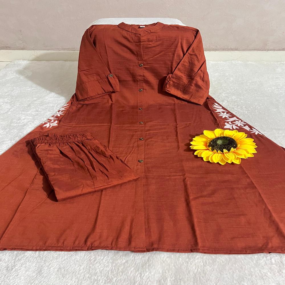 Cotton Coord Set - Bust Size: 46 Inch (In)