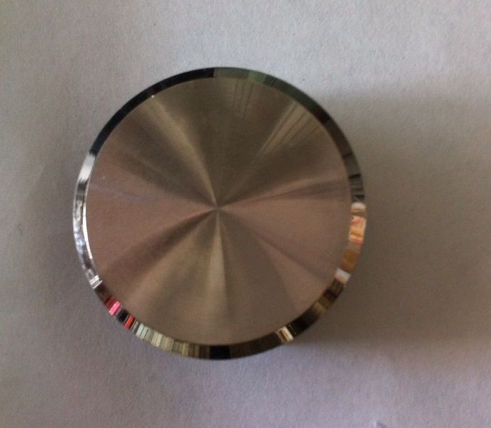 Brass mirror cap