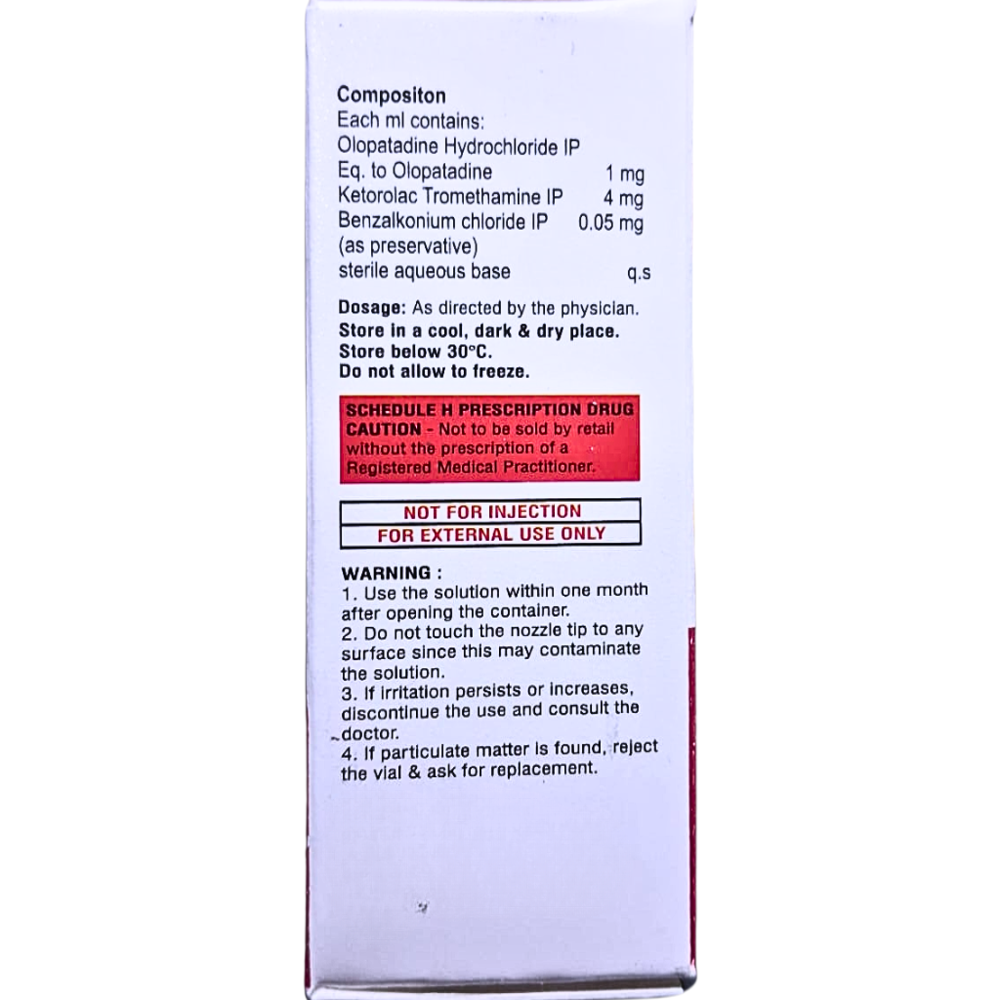 Olopatadine And Ketorolac Tromethamine Ophthalmic Solution