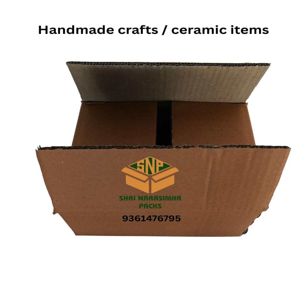 Handmade crafts / ceramic items packing box