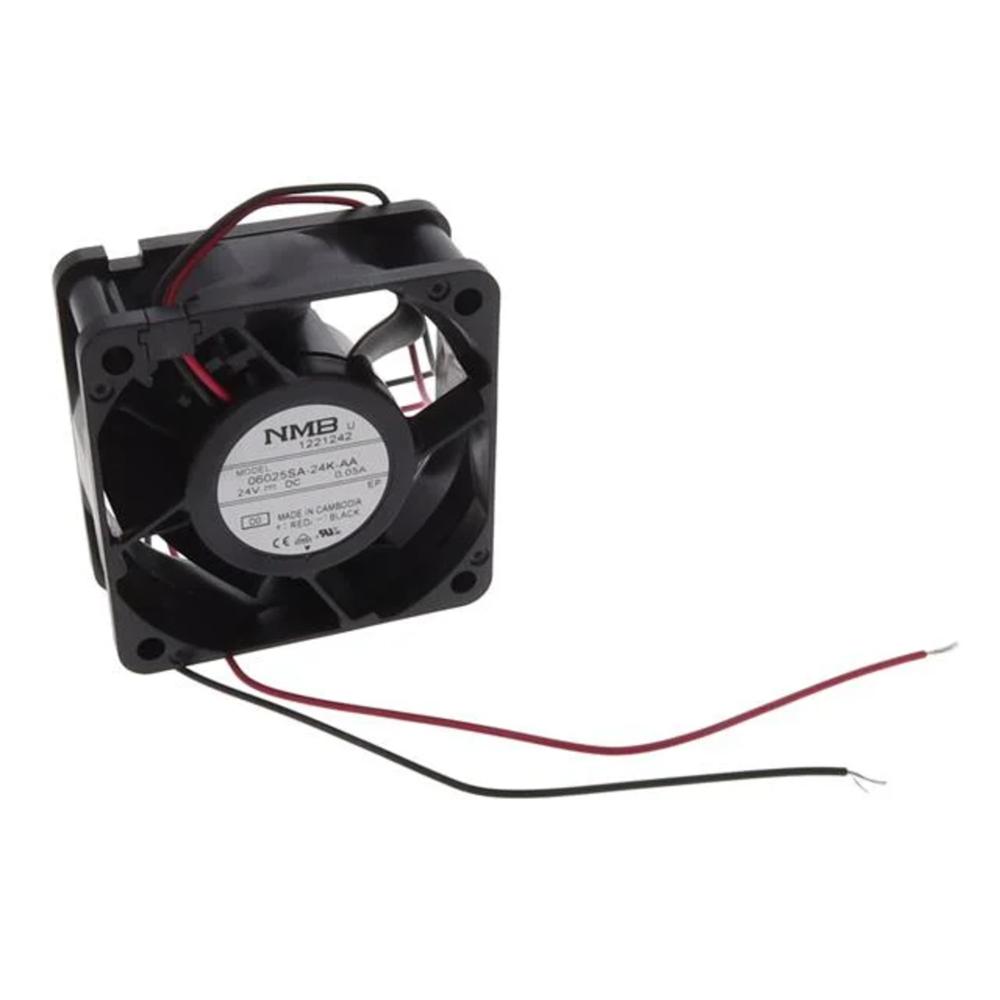 NMB 06025SA-24K-AU 24V DC 0.05A 6025mm Ball Bearing Industrial Inverter Axial Cooling Fan
