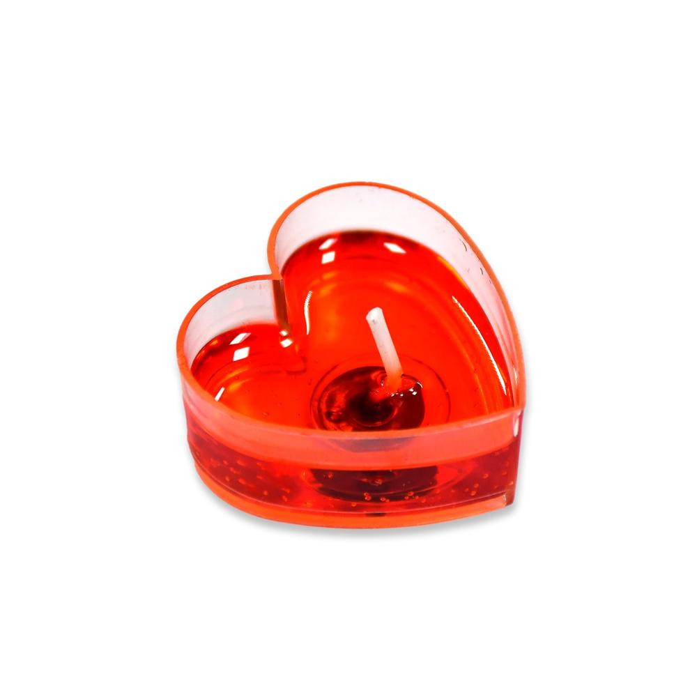 Heart Shape Wax Scented Candles, Diwali (Pack of 20 pcs)