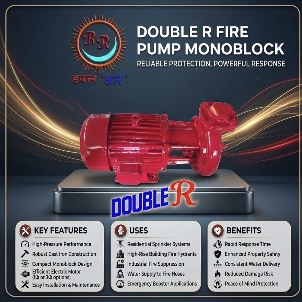 Fire Fighting Terrace Pump - Caliber: 50 Mm
