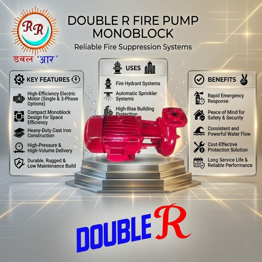 Fire Fighting Terrace Pump - Caliber: 50 Mm