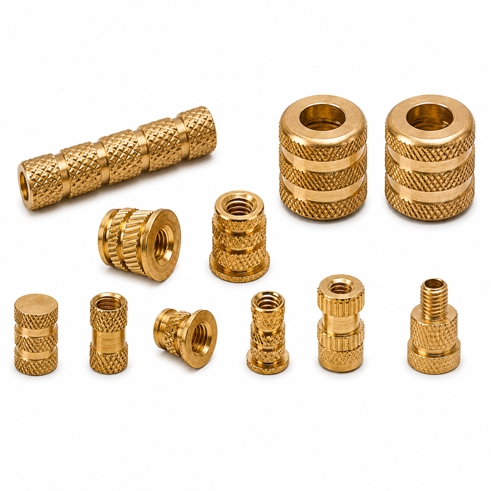 Brass Electrical Insert - Size: Multi