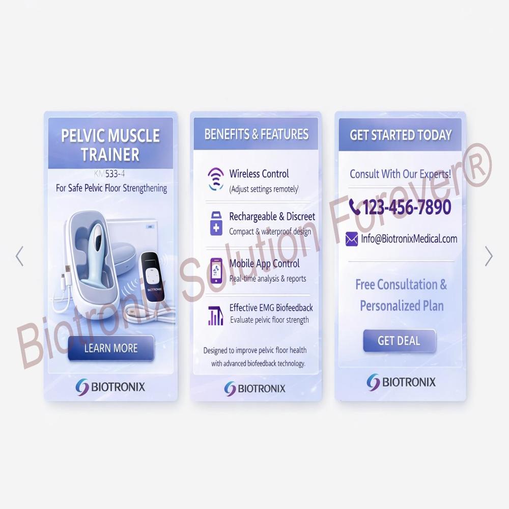 Advanced Women Pelvic Health Equipment for Muscle Coordination Therapy