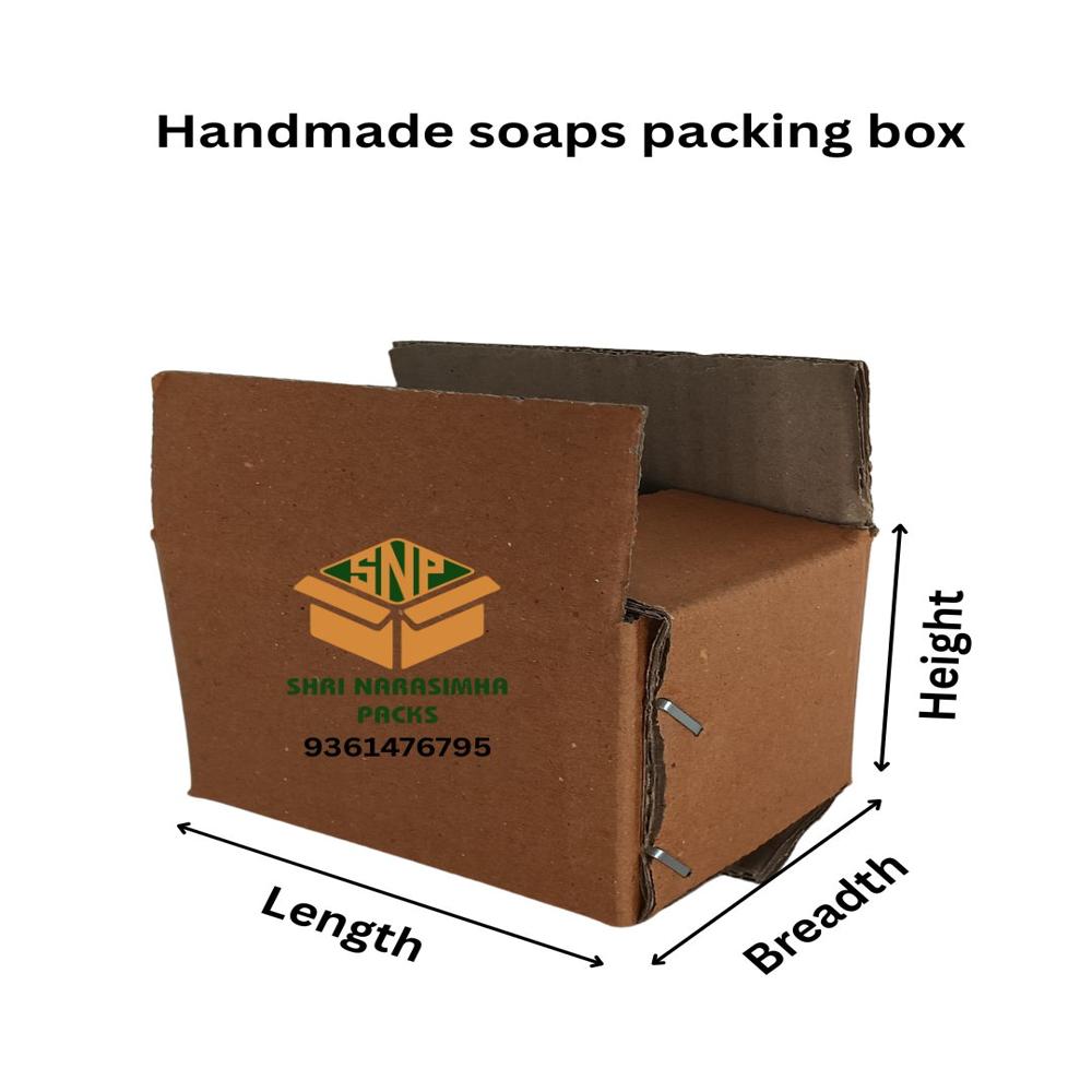 Handmade soaps packing box