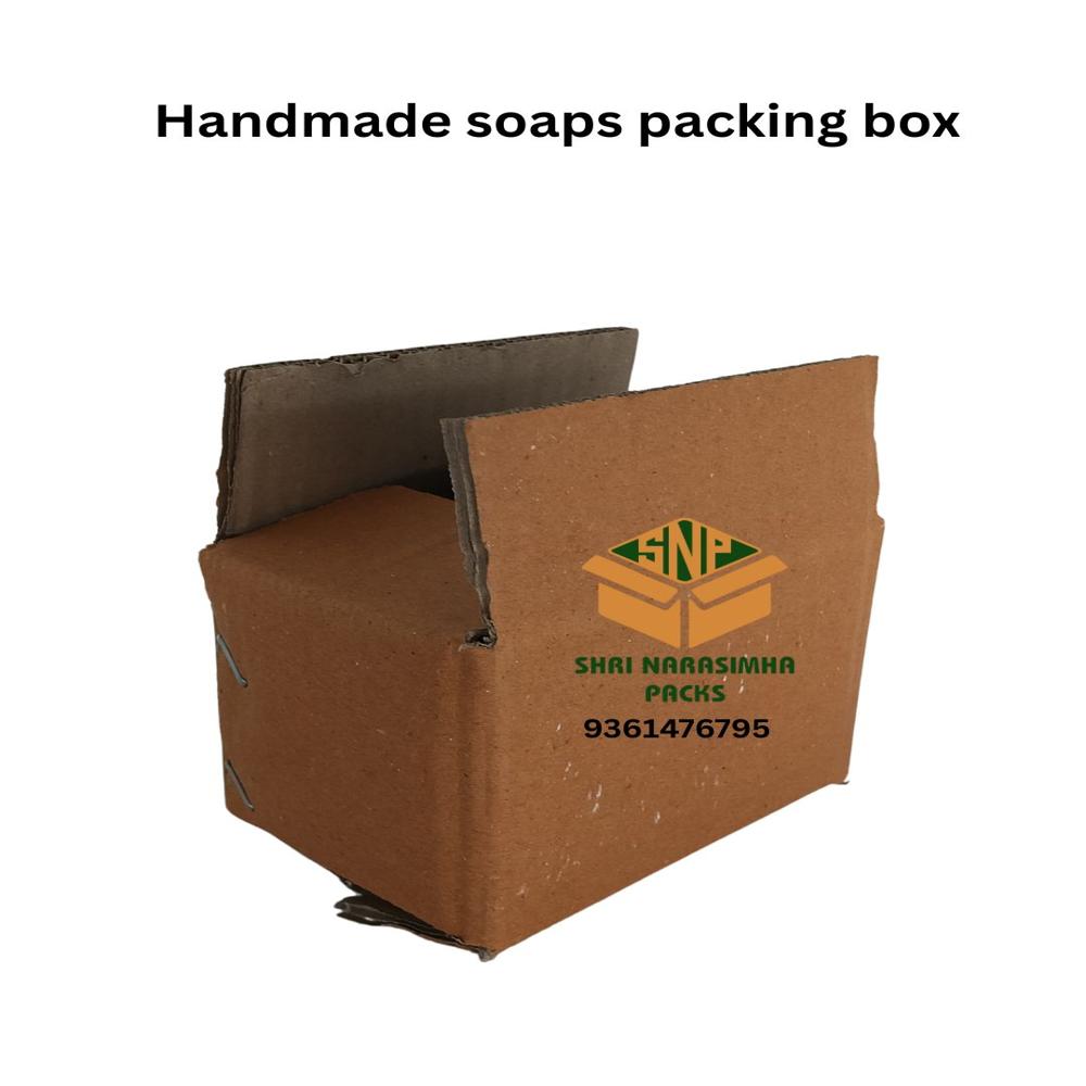 Handmade soaps packing box