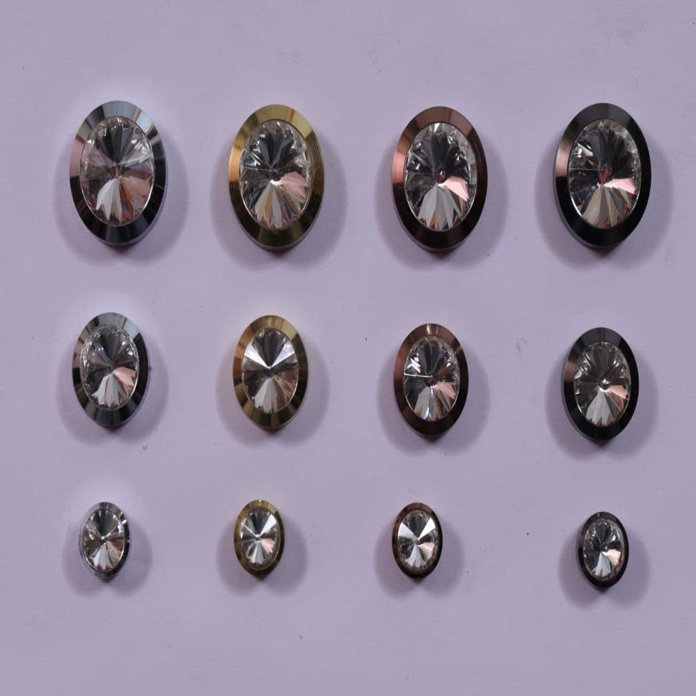Diamond Mirror Cap - Size: All