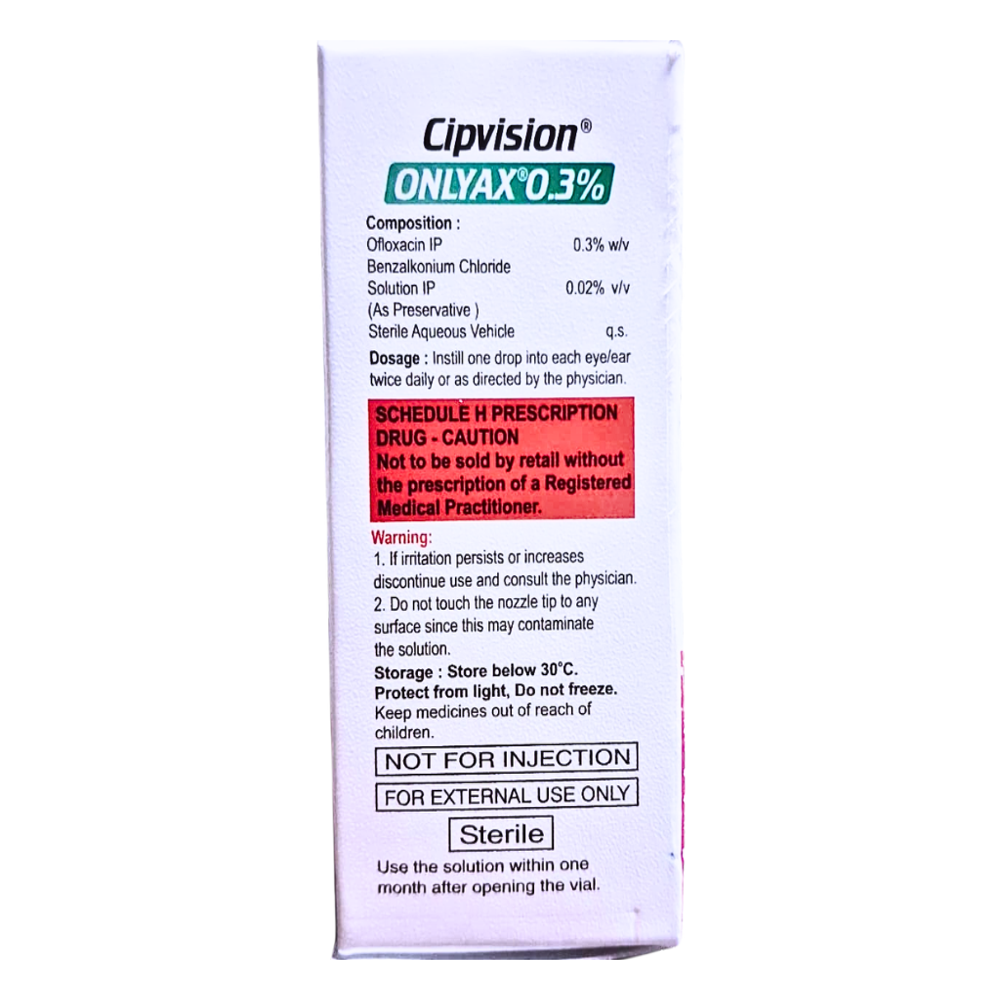 Ofloxacin Ophthalmic Solution IP