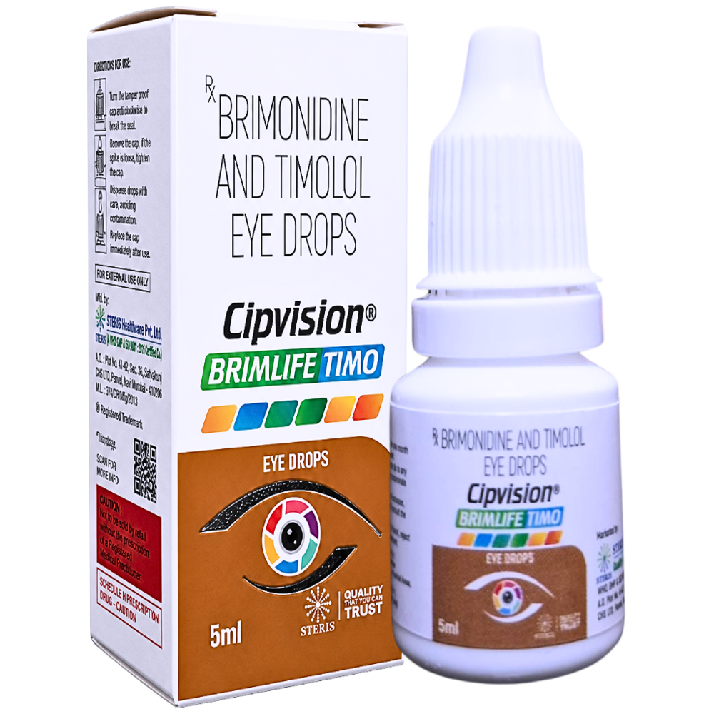 Brimonidine And Timolol Eye Drops