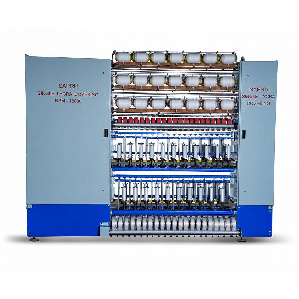 18000RPM Single Lycra Covering Machine