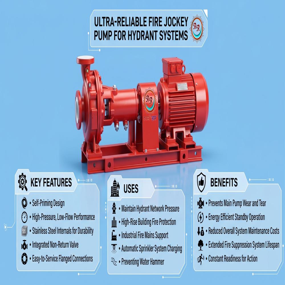 Jockey Pump For Hydrant System - Caliber: 25mm