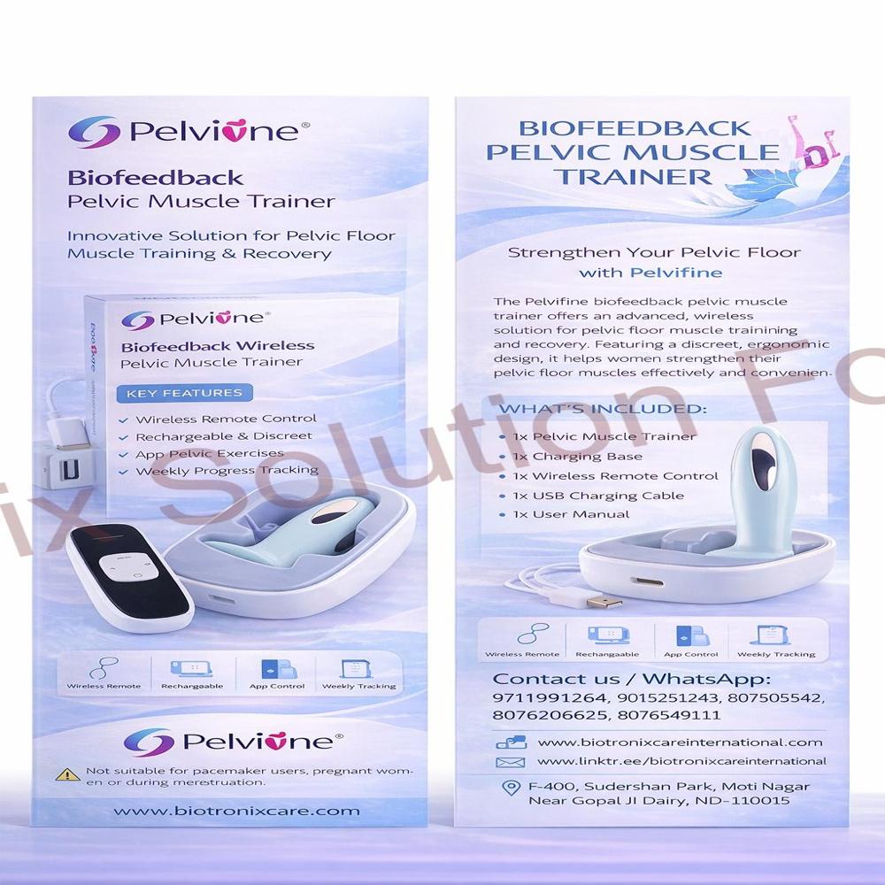 Professional Pelvic Rehabilitation Equipment with Adjustable ETS Stimulation