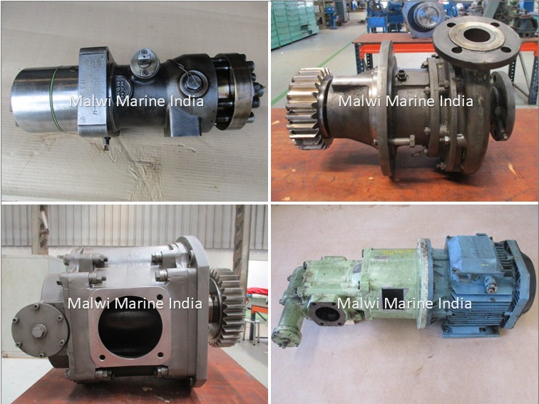 MAN - 9L32/40, 8L32/40, 7L32/40, 6L32/40-CD - FUEL - WATER - OIL - PUMP