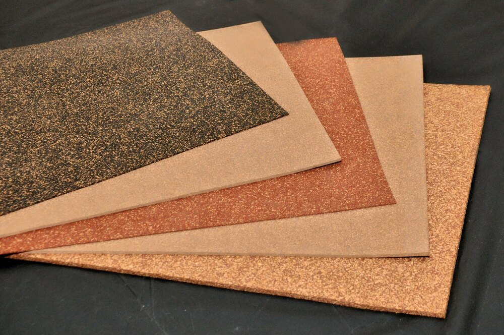 Rubberized Cork Sheets