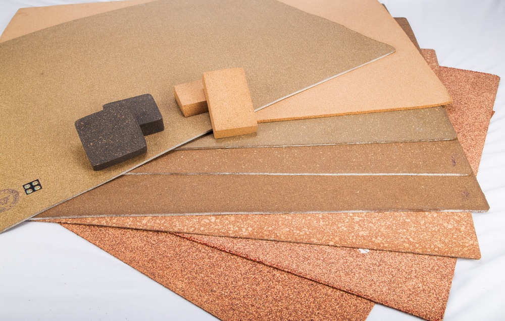Rubber Cork Sheet - Material: Corrugated Board
