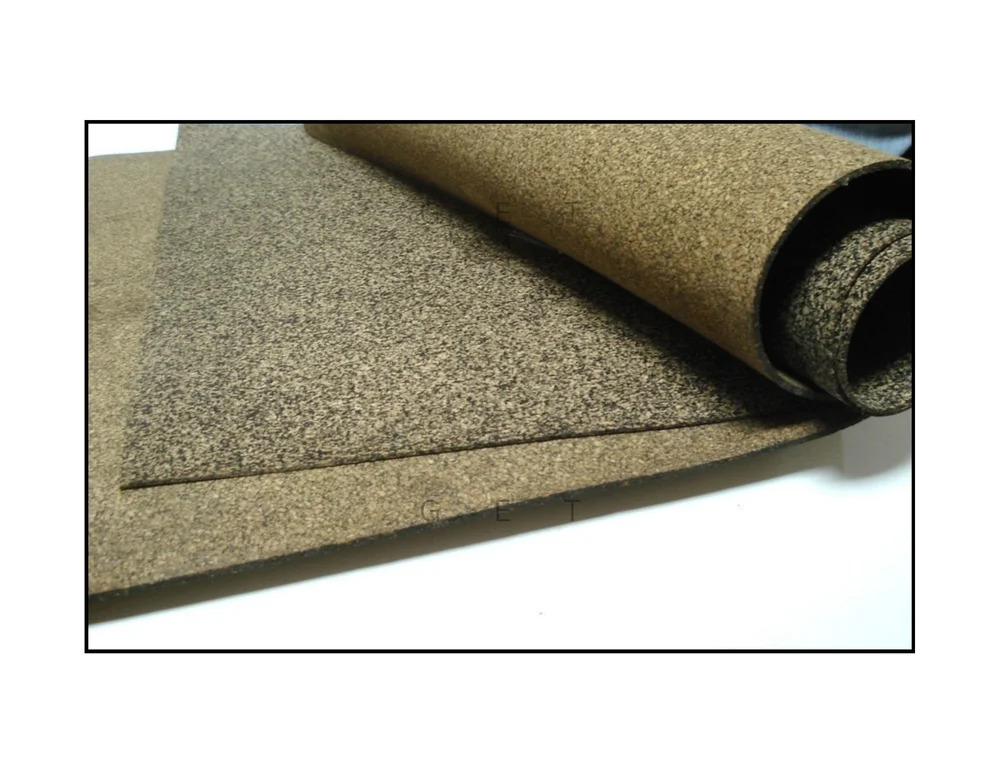 Rubber Cork Sheet - Material: Corrugated Board
