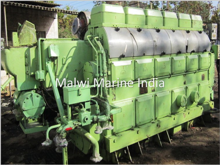 Man - 9L28-32H, 8L28-32H, 7L28-32H, 6L28-32H, 5L28-32H - Diesel Engine - Generator Set - Application: Marine