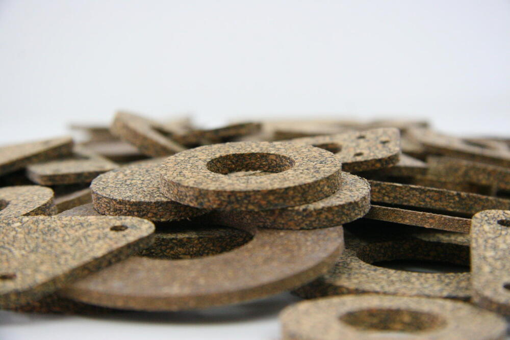 Round Cork Rubber Gasket