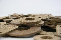 Round Cork Rubber Gasket