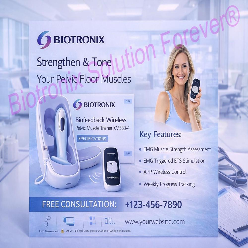 KM-533-4 Intelligent EMG Pelvic Rehabilitation Device for Muscle Strengthening
