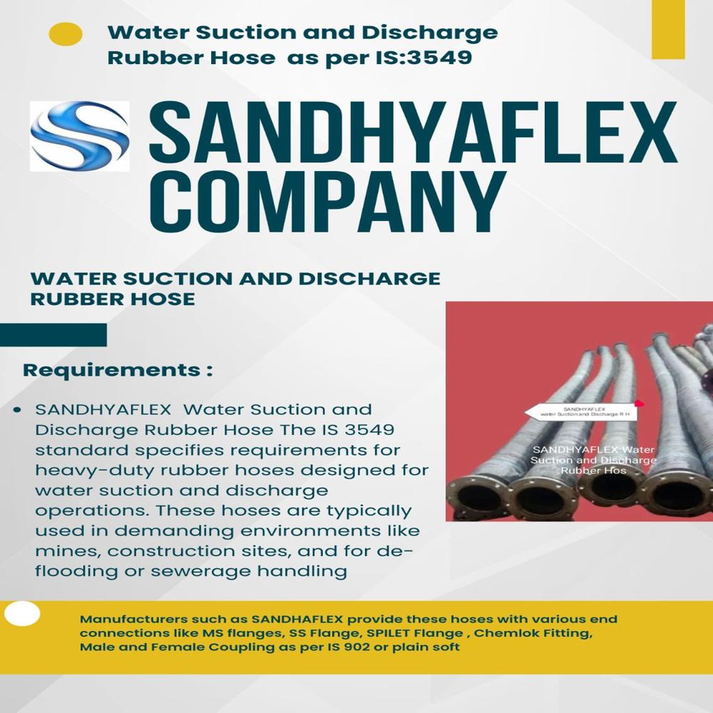 water suction Rubber Hose