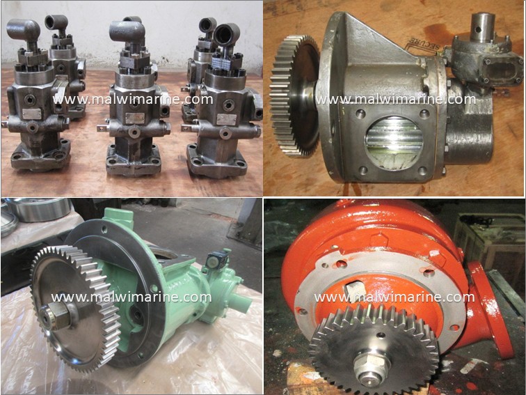 MAN - 9L28-32H, 8L28-32H, 7L28-32H, 6L28-32H, 5L28-32H - FUEL - WATER - OIL - PUMP
