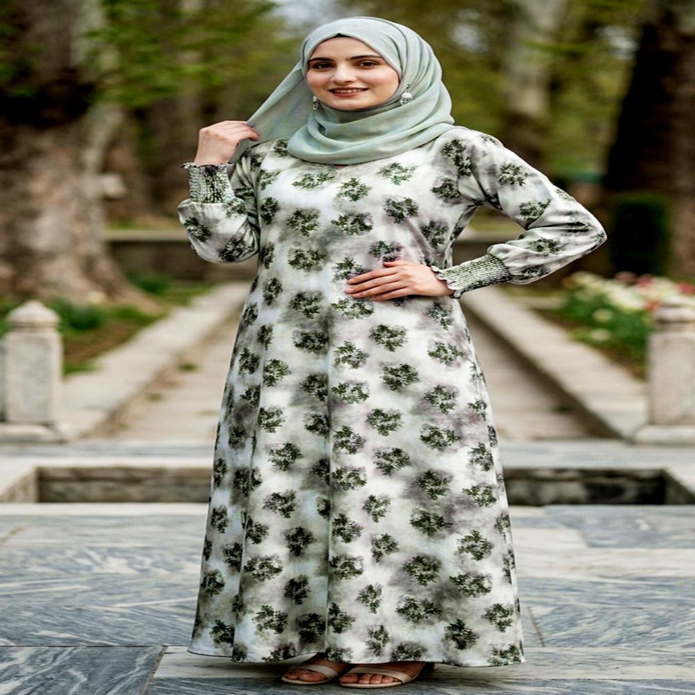 Green Printed Farasha abaya,Burqa for Women,Trending Green Printed Farasha Burkha,Modest Wear Abayas,Islamic Clothing,Stylish Dubai abaya,