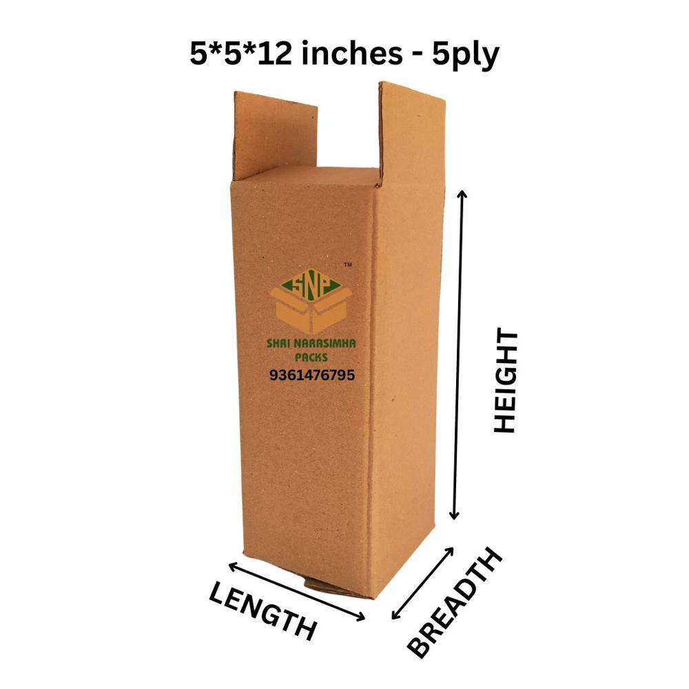 2 लीटर हर्बल हेयर ऑइल बोतल Packing Box