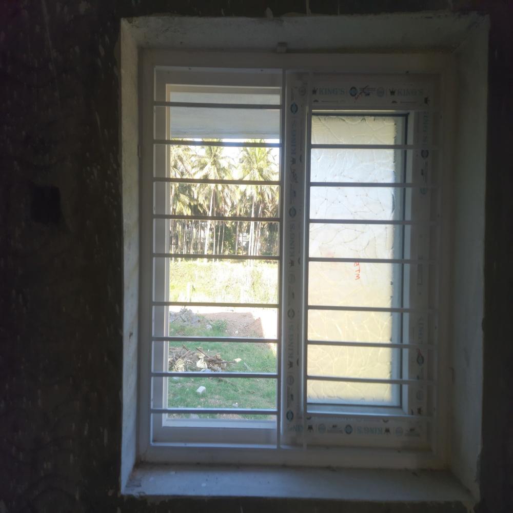 Upvc Sliding Grill window