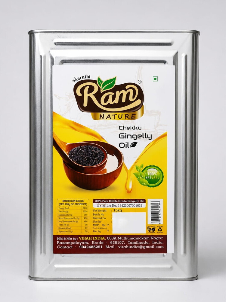 Ram Nature Chekku Gingelly Oil