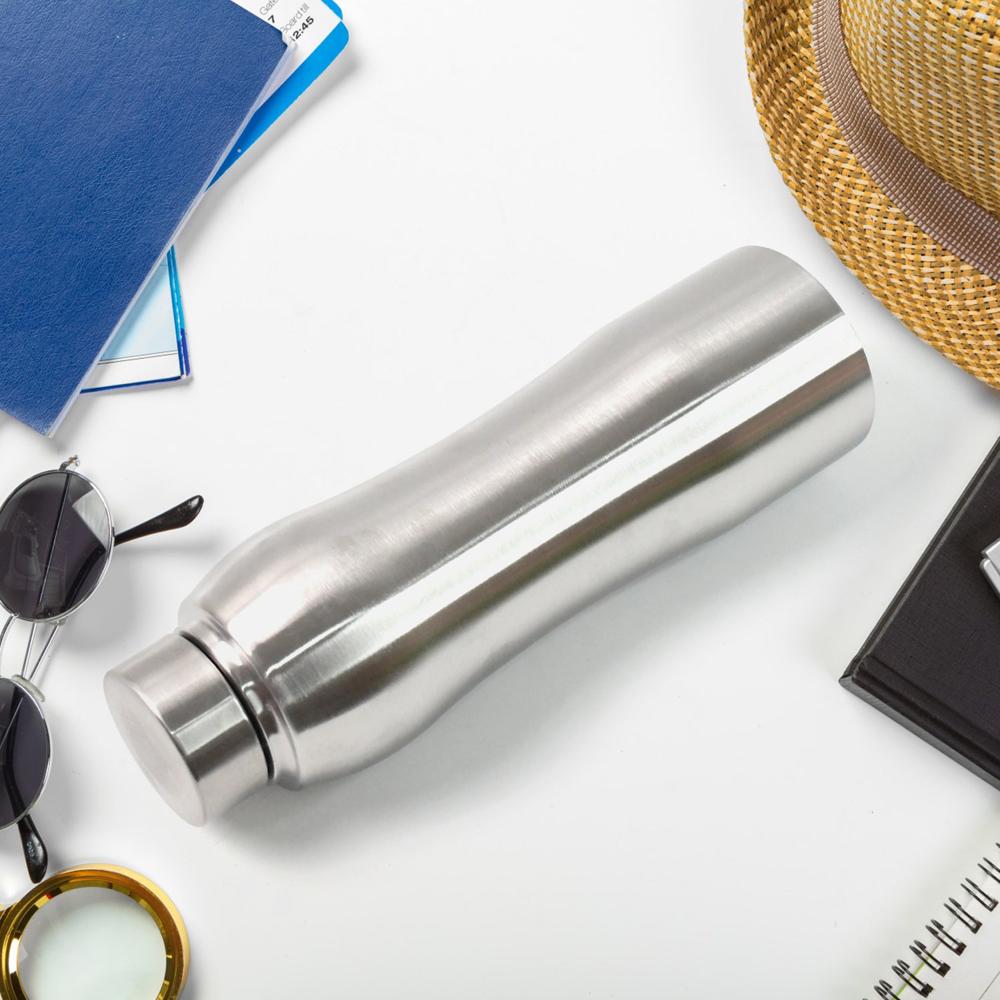 Stainless Steel Double Wall Vacuum-Insulated Drink Water Bottle (1000 ML Approx)