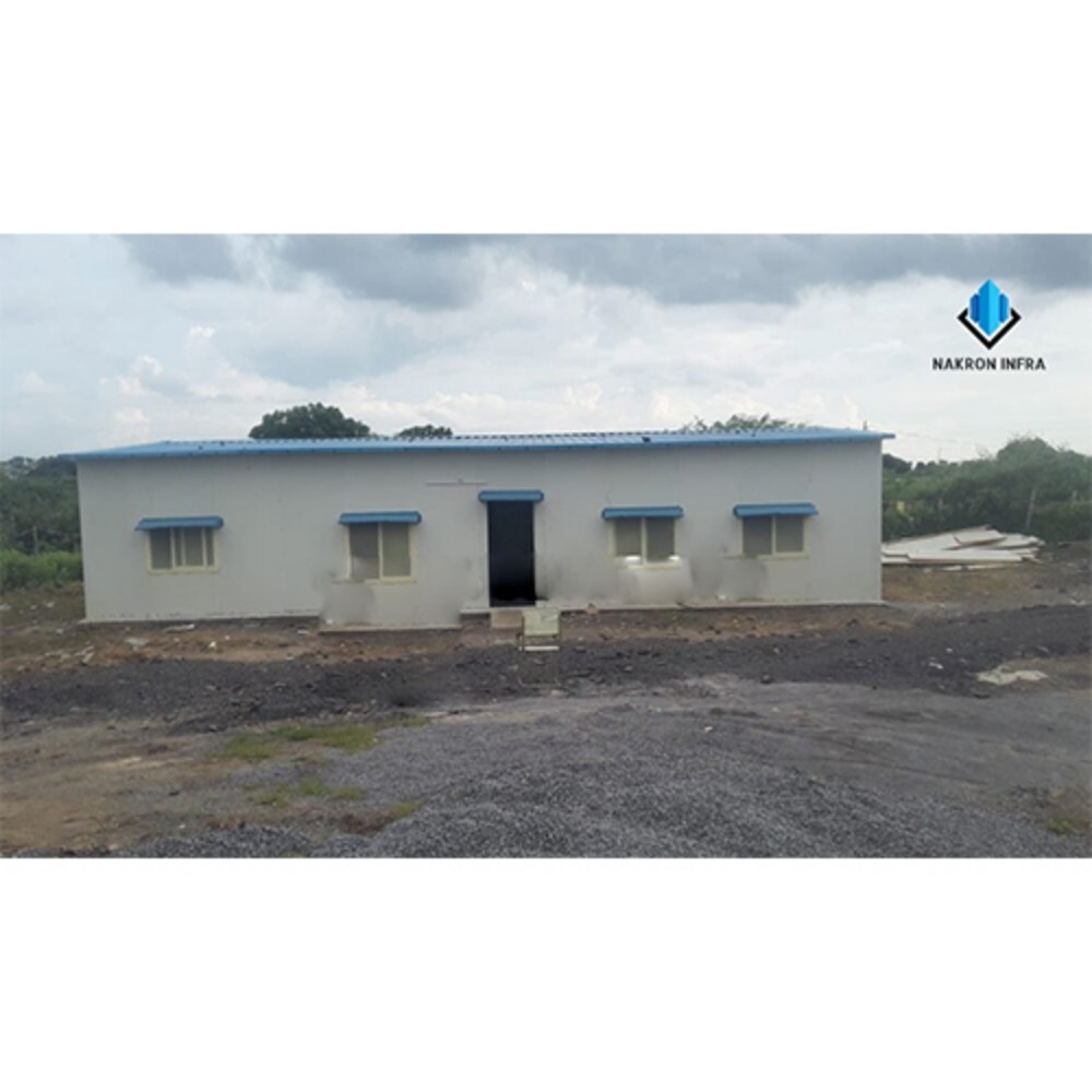 Labour Workers Block Accommodation - Steel, White And Blue Colors | Versatile Use For House And Office
