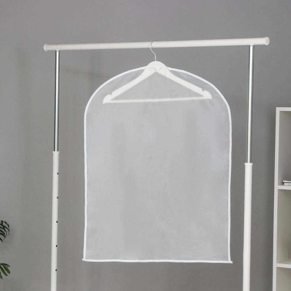 Short Hanging Garment Storage Cover Pack of 5 (60  80 cm)