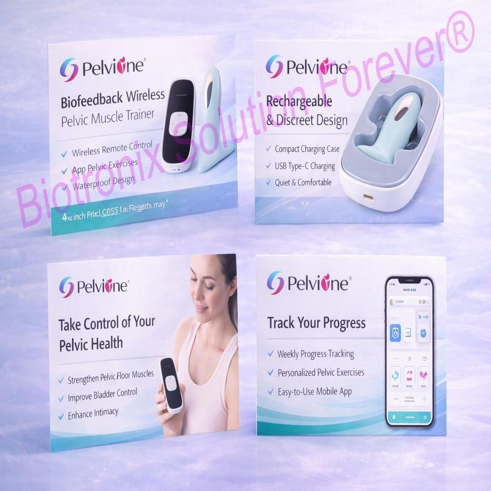 KM-533-4 Wireless Pelvic Floor Therapy Machine with Smart Rehabilitation Modes