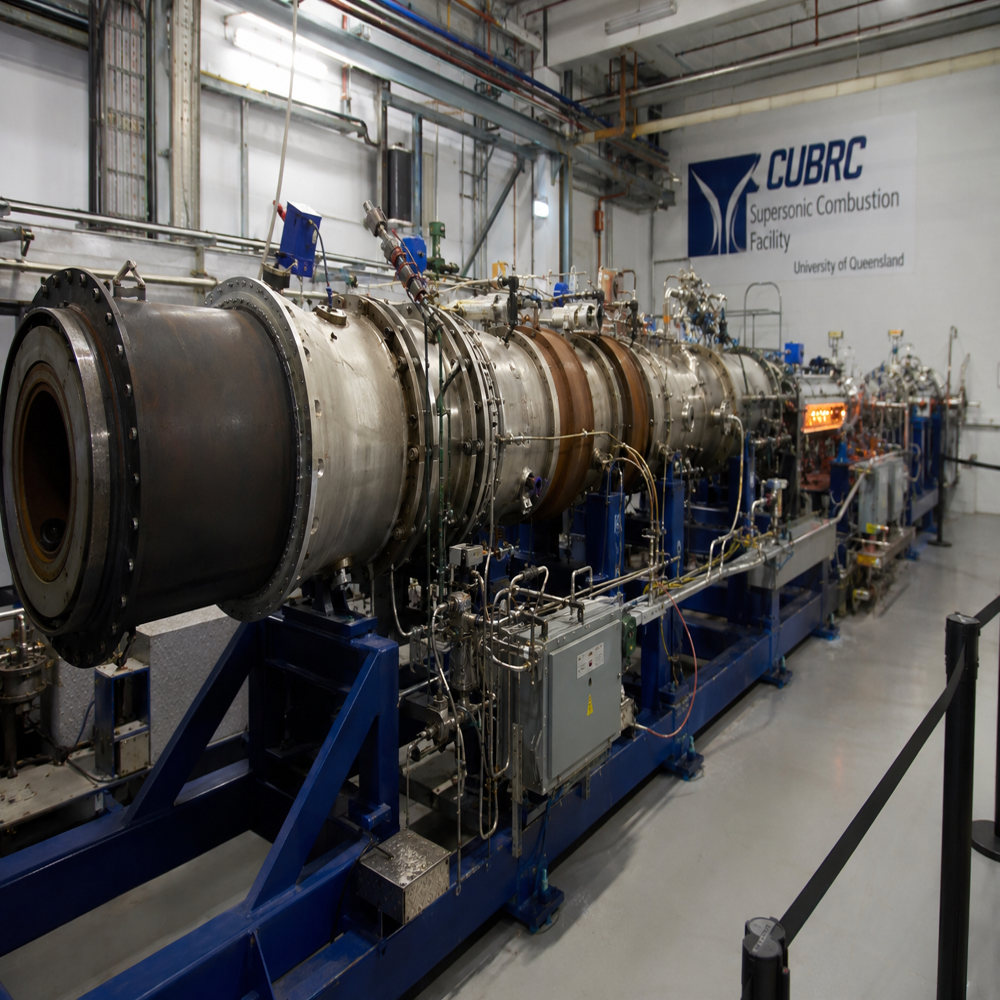 Supersonic Combustion Wind Tunnel