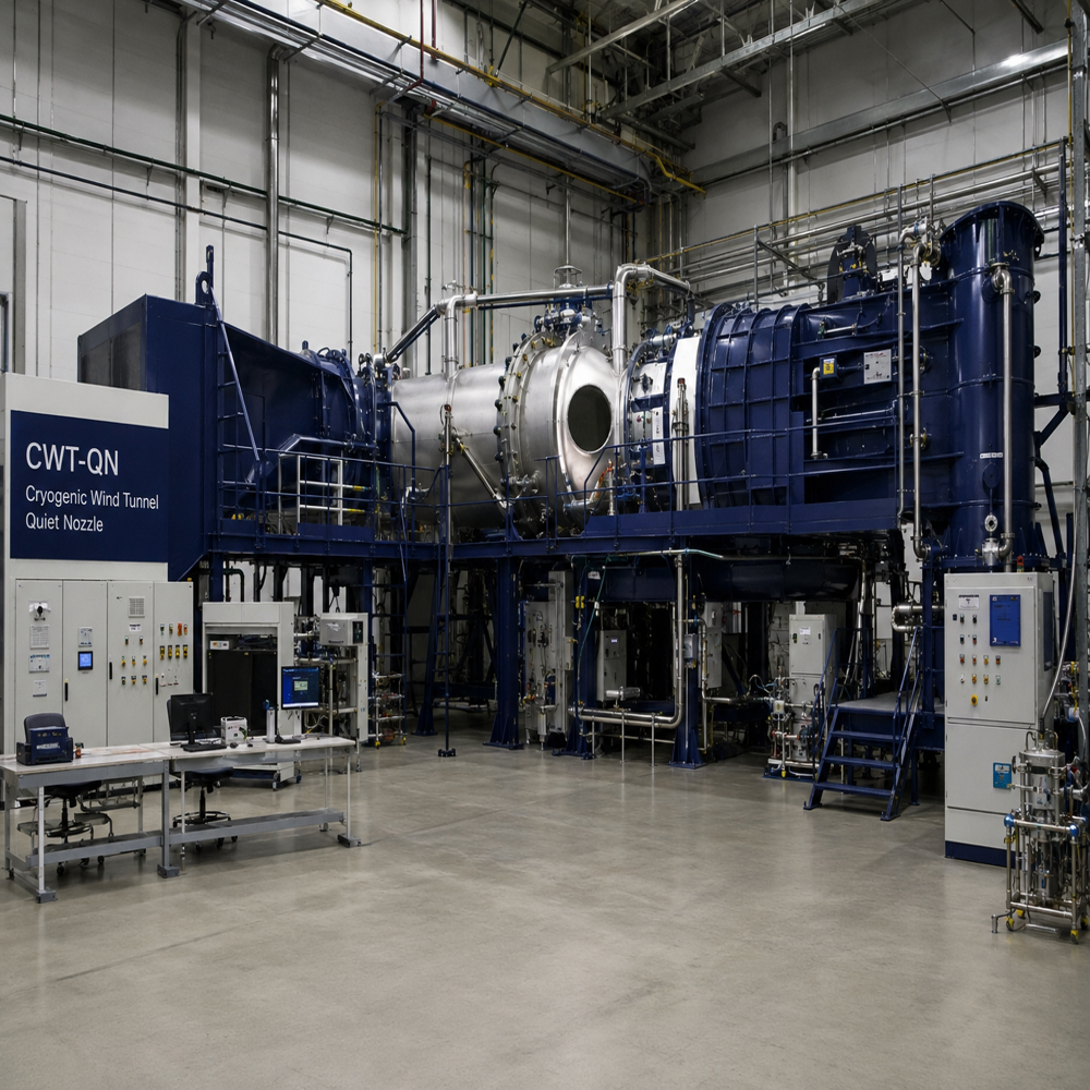 Cryogenic Wind Tunnel / Quiet Nozzle