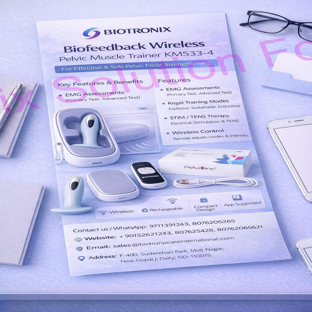 Smart Pelvic Muscle Strengthening Device with APP Controlled Functions
