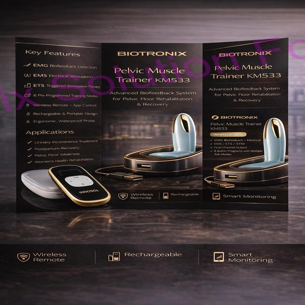 Smart Pelvic Muscle Strengthening Device with APP Controlled Functions
