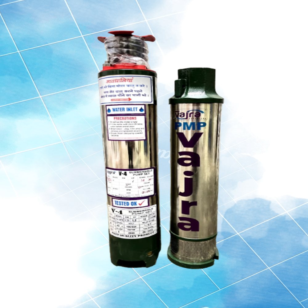PMP Vajra V6 5HP 8stag submersible pump set
