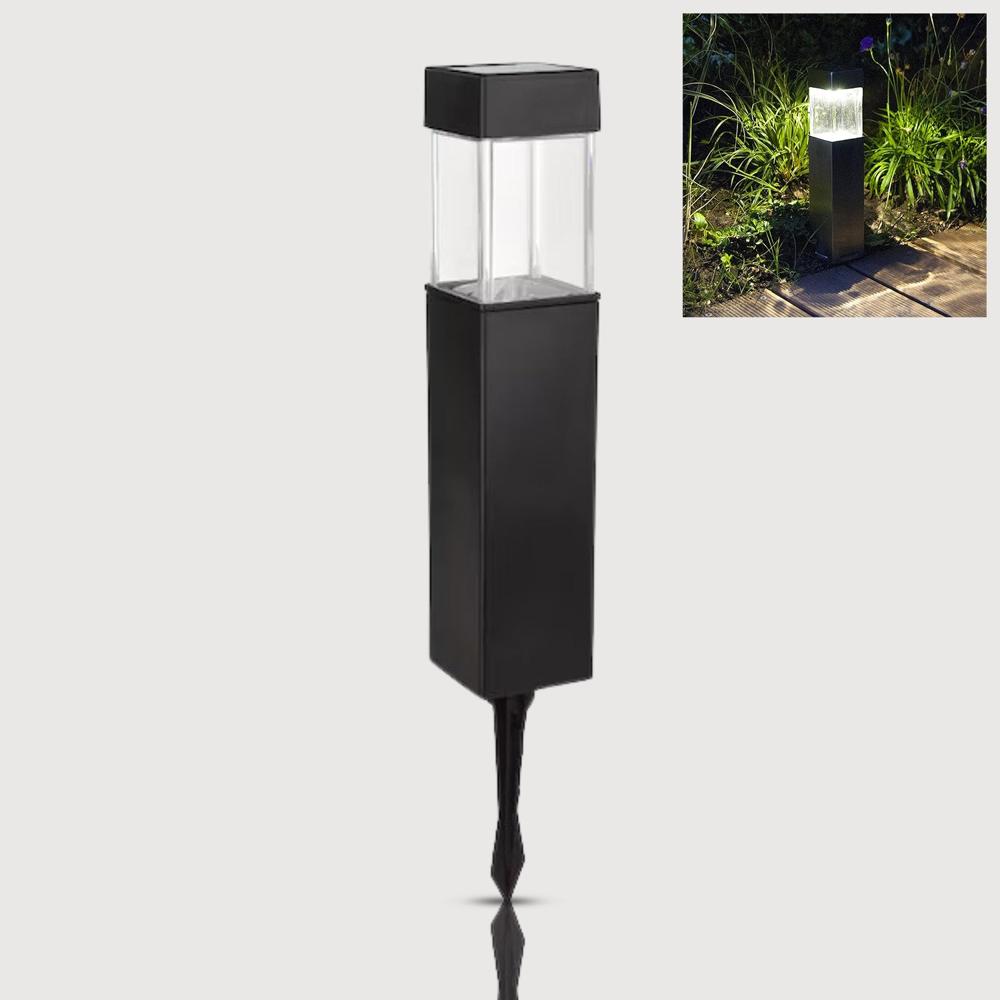 Big Garden Solar Light Outdoor Garden Park Driveway Light (1 Pc) - Color: Mix