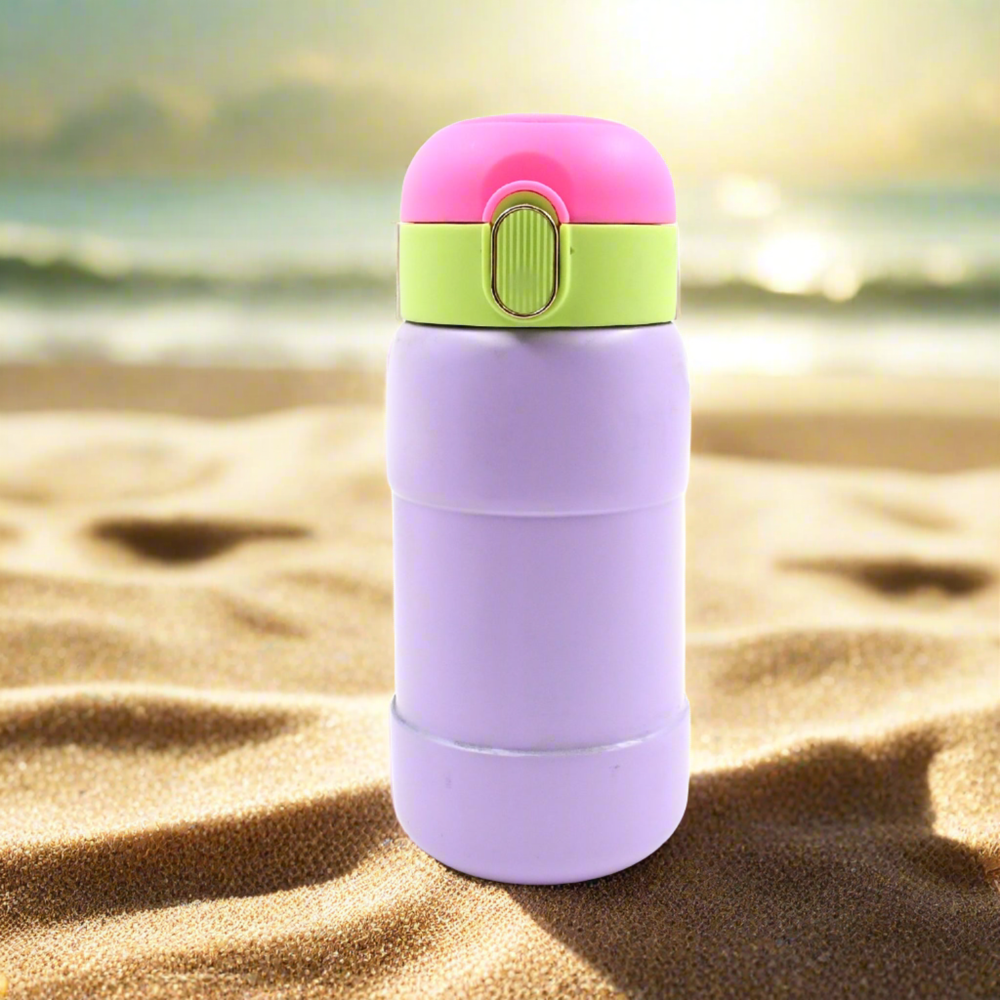 DuckStainless Steel Water Bottle (1 Pc / Mix Design)