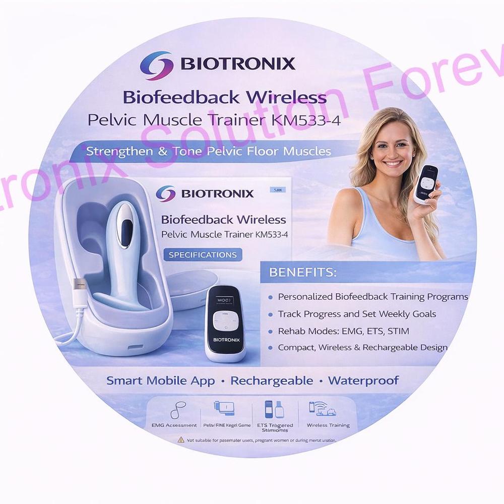 Wireless Pelvic Floor Exercise System For Bladder Control Improvement - Accuracy: 2% Full Scale Mg