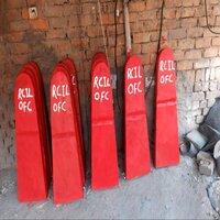 Cemented Kilometer Poles - Diameter: Rcc