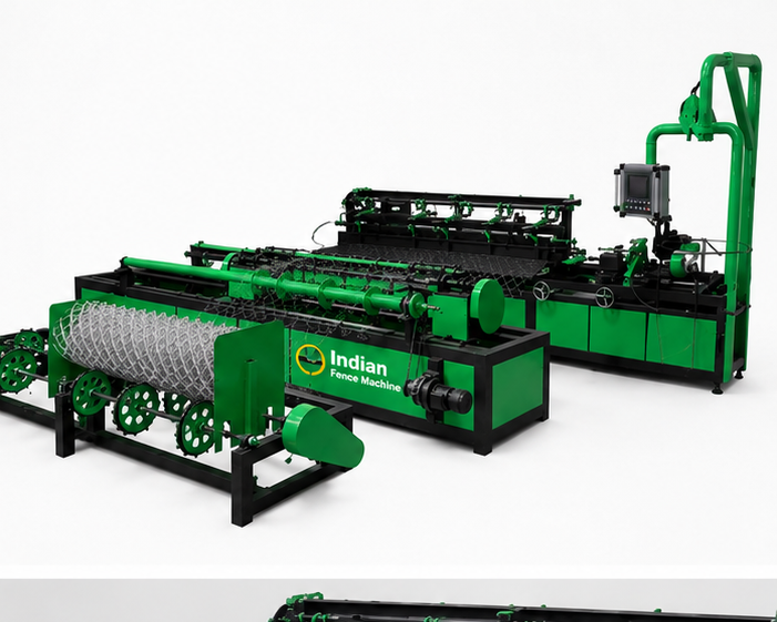 Fully Automatic Chain Link Fencing Machine