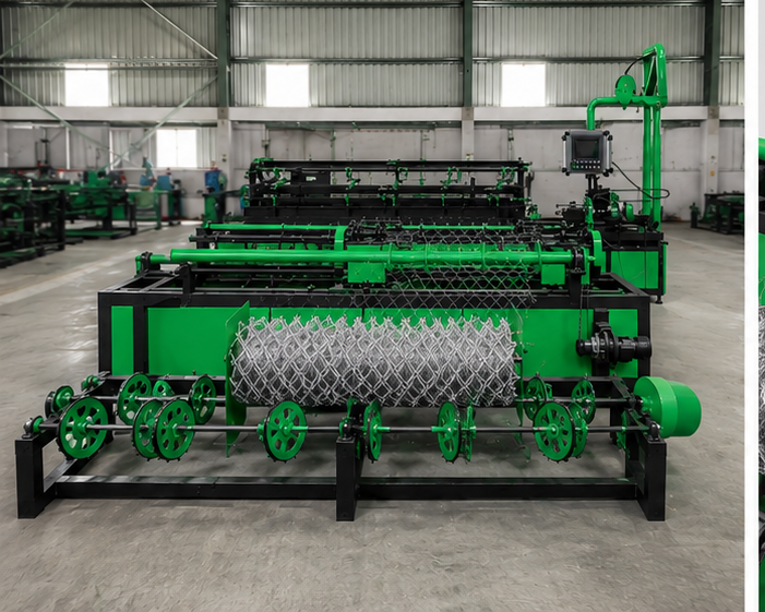 Fully Automatic Chain Link Fencing Machine