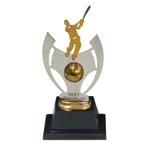 10 Inch KBF Best Batsman Trophy