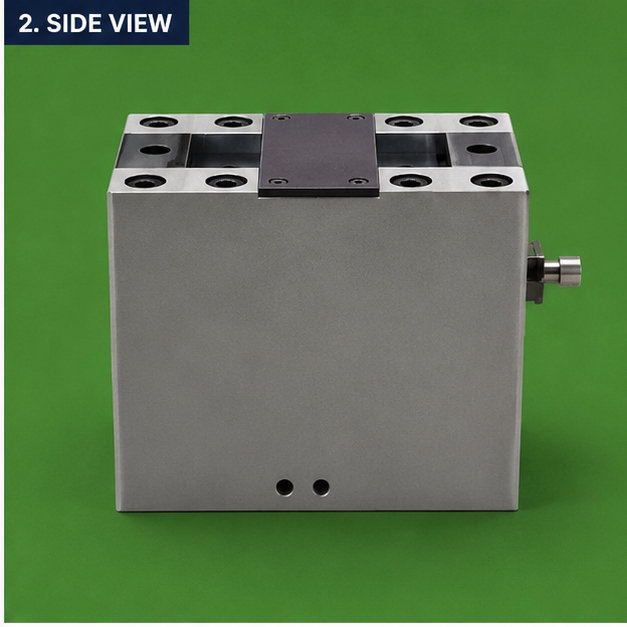 Hydraulic Centering Vice - Air Consumption: Normal