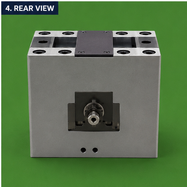 Hydraulic Centering Vice - Air Consumption: Normal